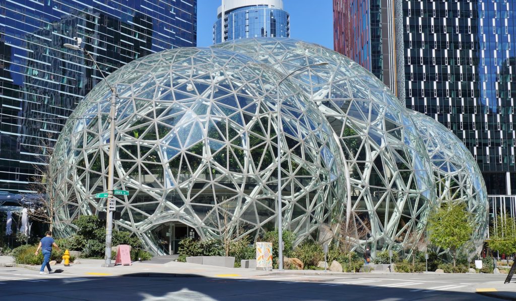 Amazon Spheres During the Day